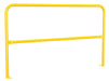 Vestil VDKR-6-BP-YL Steel Pipe Safety Railing with Welded Baseplate 6 ft. Length Yellow
