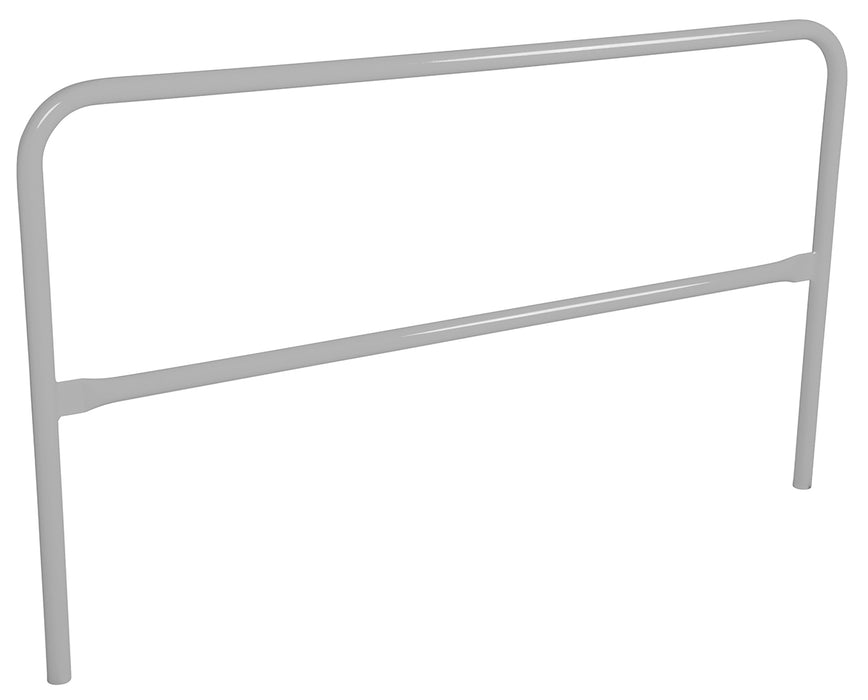 Vestil VDKR-6-SL Steel Safety Railing 6 ft. Length Silver