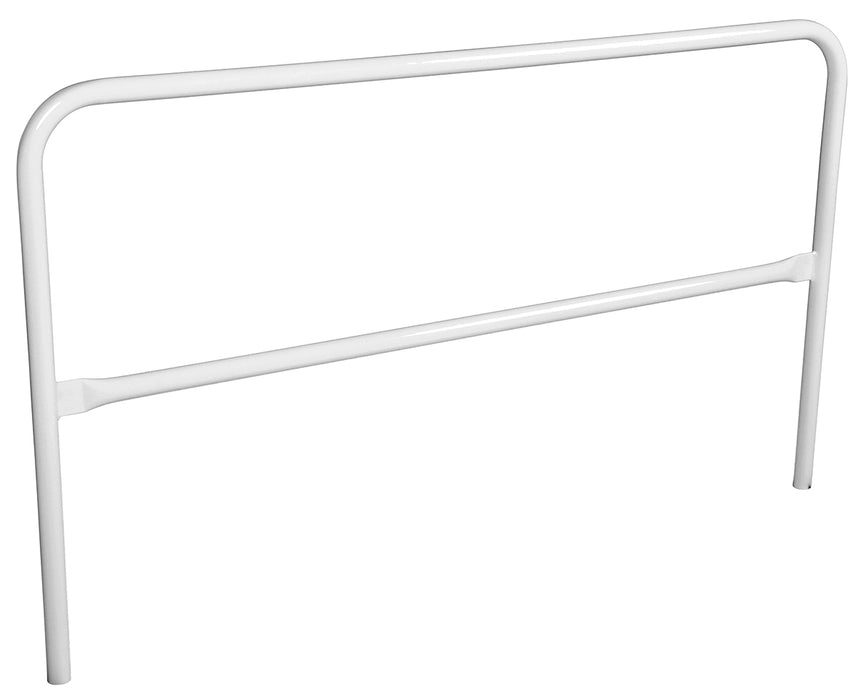 Vestil VDKR-6-WT Steel Safety Railing 6 ft. Length White