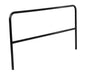 Vestil VDKR-7-BK Steel Safety Railing 7 ft. Length Black