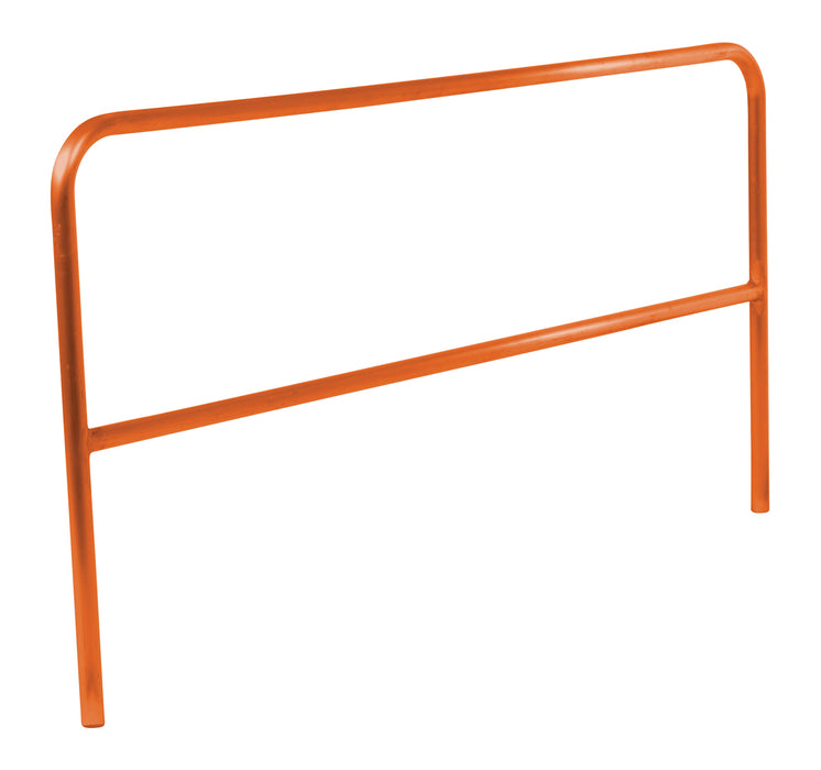 Vestil VDKR-7-OR Steel Safety Railing 7 ft. Length Orange