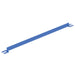 Vestil VDKR-7-TB-BL Steel Toe Board For Pipe Safety Railing 7 ft. Length Blue