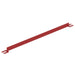 Vestil VDKR-7-TB-RD Steel Toe Board For Pipe Safety Railing 7 ft. Length Red