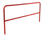 Vestil VDKR-8-RD Steel Safety Railing 8 ft. Length Red
