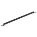 Vestil VDKR-8-TB-BK Steel Toe Board For Pipe Safety Railing 8 ft. Length Black