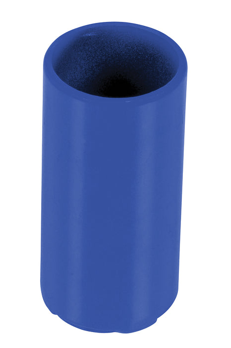 Vestil VDKR-P107-BL Steel Sleeve 2 in. Diameter For Pipe Safety Railing Blue