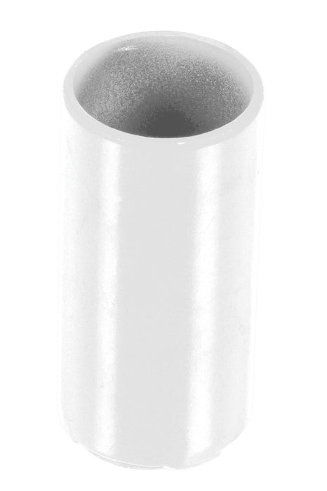 Vestil VDKR-P107-WT Steel Sleeve 2 in. Diameter For Pipe Safety Railing White