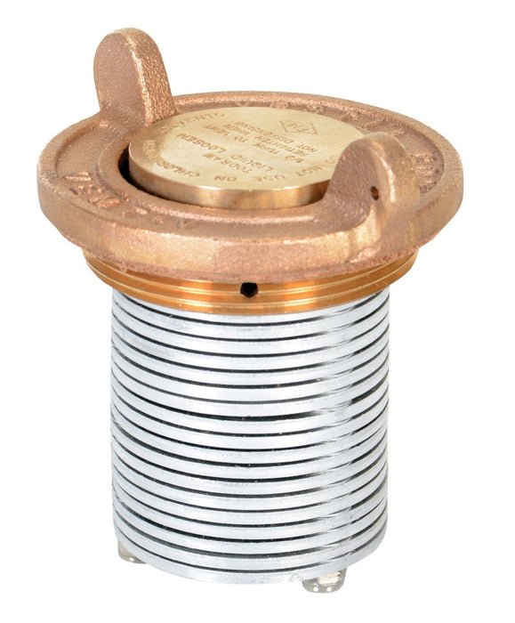 Vestil VENT-V brass vertical drum vent fits - view 2