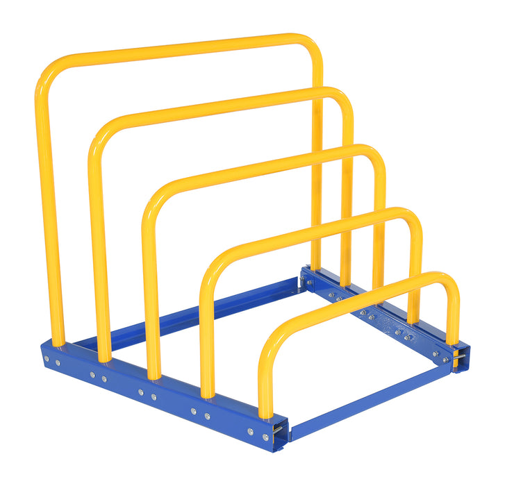 Vestil VHSR-4BA-KD Steel Variable Height Sheet Rack Knock Down 1,500 lb. Capacity Blue