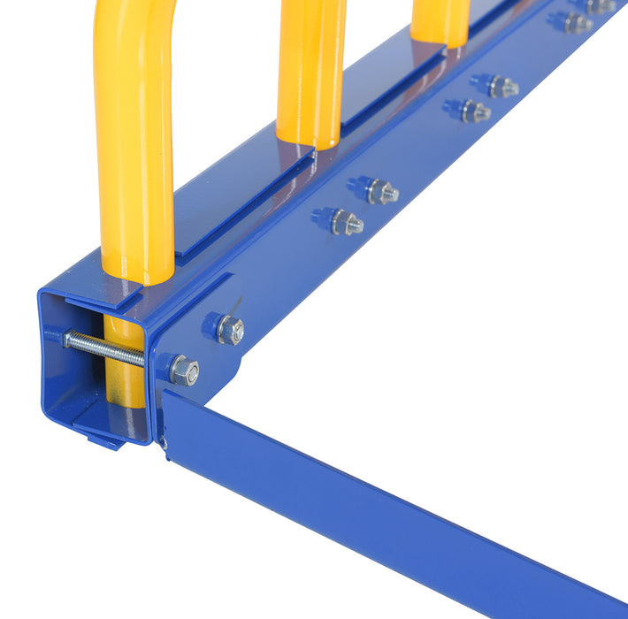 Vestil VHSR-4BA-KD steel variable height sheet rack knock down - view 7