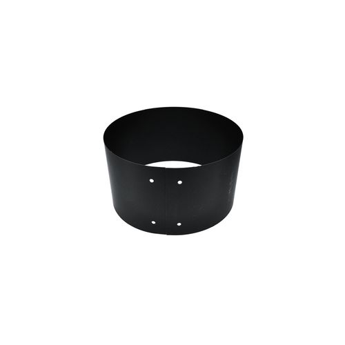 Drolet 6" Vortex Wall Finishing Band fireplace accessory - front view