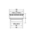 Drolet Vortex Double Wall 6" To 7" Increaser double wall stove pipe - side angle