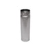 Drolet 3" X 9"L Pellet Pipe Slip Section pellet vent pipe - front view