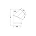 Drolet 3" Pellet Vent Jet Cap VOP0360 – dimensions diagram