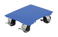 Vestil VPLDO/S-1824-AS Steel Plate Dolly 18 in. x 24 in. Swivel 1,200 lb. Capacity Blue