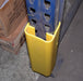 Vestil VPRP-YL-09 high density polyethylene thermoplastic rack shield - view 2