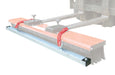 Vestil VSWP-60-MG Aluminum Valusweep Series Magnet 60 in. Wide Red