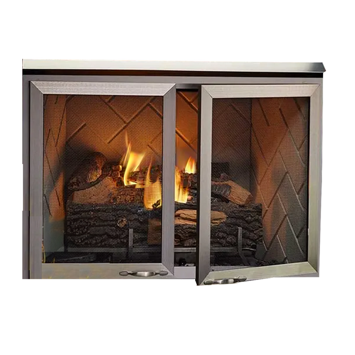 Majestic Vesper 42-Inch Vent-Free Outdoor Gas Fireplace Majestic