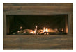 60" Gas Fireplace VIENNA-60-NG - side view