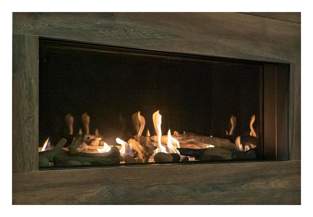 40" Gas Fireplace VIENNA-40-NG - back view