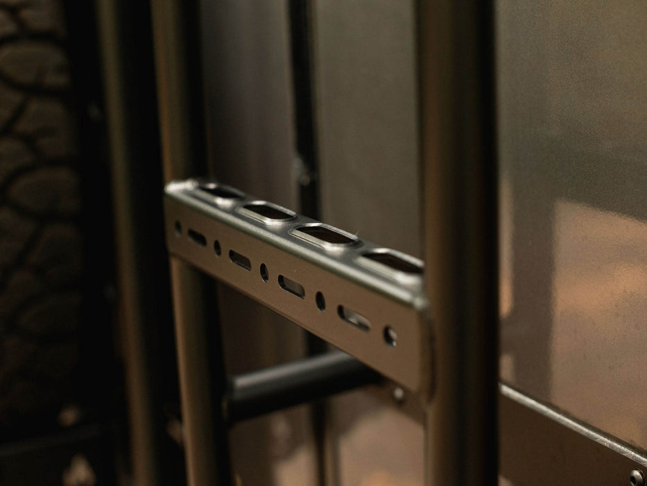 Flatline Van Co. 2021-2027 Winnebago Ekko Rear Ladder – detail view, image 6 of 11