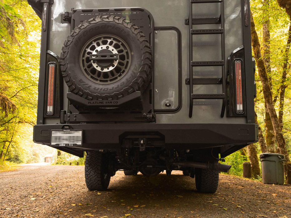Flatline Van Co. 2021-2027 Winnebago Ekko Rear Bumper – installed on vehicle, image 7 of 14