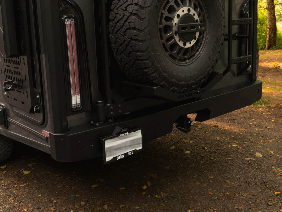 Flatline Van Co. 2021-2027 Winnebago Ekko Rear Bumper – installed on vehicle, image 11 of 14