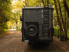 Flatline 2021-2027 Winnebago Ekko Rear Bumper, Ladder, & Carrier Swing-Out System – installed on vehicle, image 2 of 21