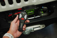 DV8 Offroad Xtract 9.5k Synthetic Rope Winch – installed on vehicle, image 9 of 15