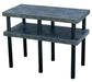 Vestil WBT-S-4824 High-Density Polyethylene Solid Work Bench Table 24 in. x 48 in. 785 lb. Capacity Black