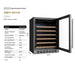 Empava EMPV-WC11S stainless steel under-counter wine cooler, 0.528 kWh per day