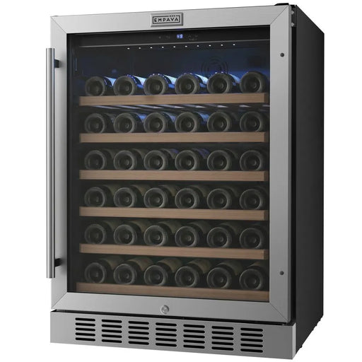 Empava EMPV-WC11S single zone wine fridge with six shelves