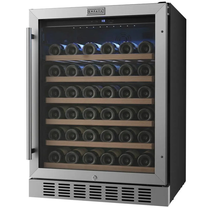 Empava EMPV-WC11S single zone wine fridge with six shelves