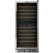 Empava EMPV-WC14D 24 inch dual zone wine cooler, 53 inches tall, stainless steel