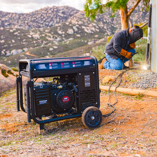 Tomahawk Power 210 Amp Engine Driven Welder Generator 2000 Watt 15 HP Gas Powered - Alternate View