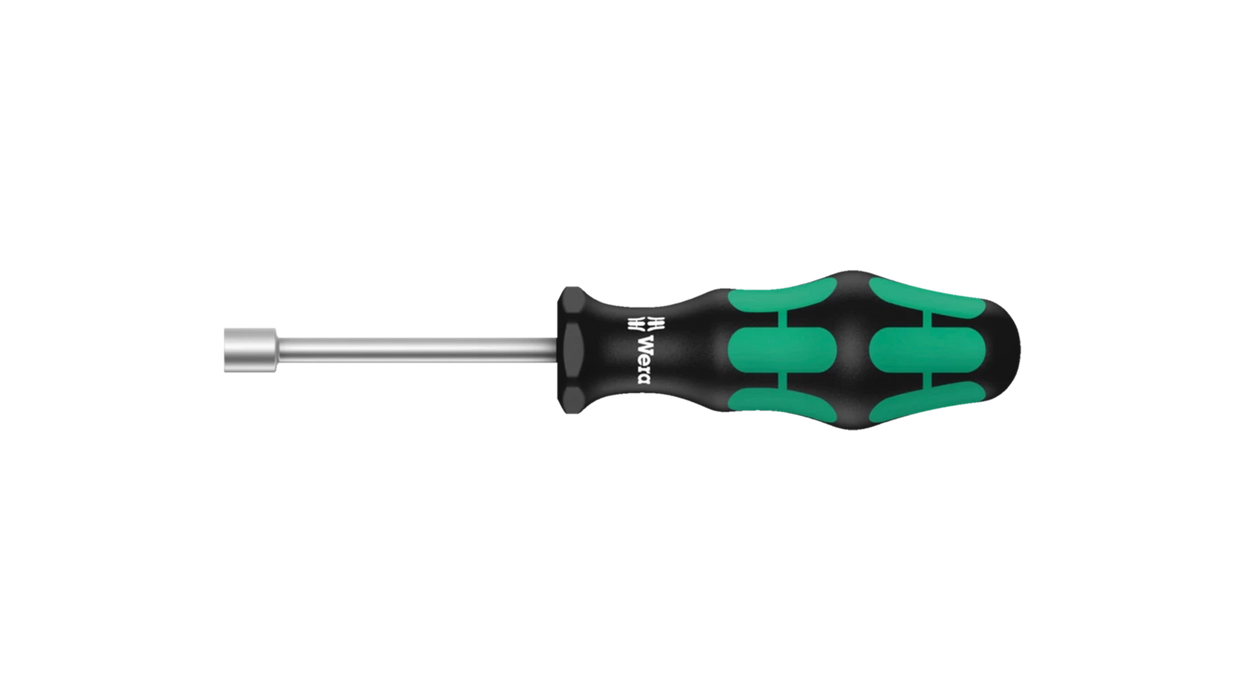 High quality photo of the Wera 395 HO Nutdriver. Photo sourced by Current Connected from WERA Tools.