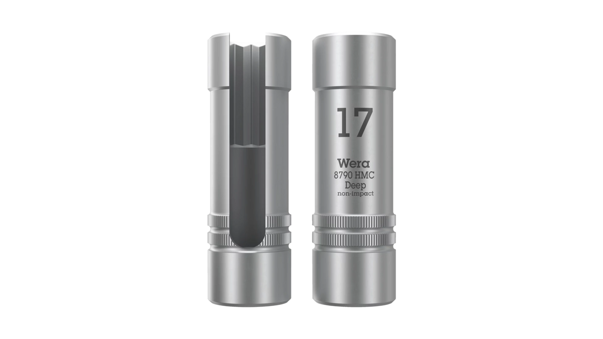 High quality photo of the Wera 8790 HMC Deep Non-Impact Open. Photo sourced by Current Connected from WERA Tools.