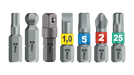 High quality photo of the Wera Bicycle Set 3A Included Bits. Photo sourced by Current Connected from WERA Tools.