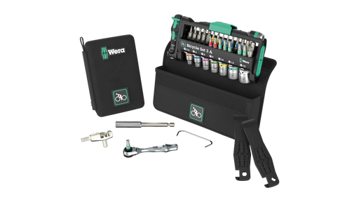 High quality photo of the Wera Bicycle Set 3A. Photo sourced by Current Connected from WERA Tools.