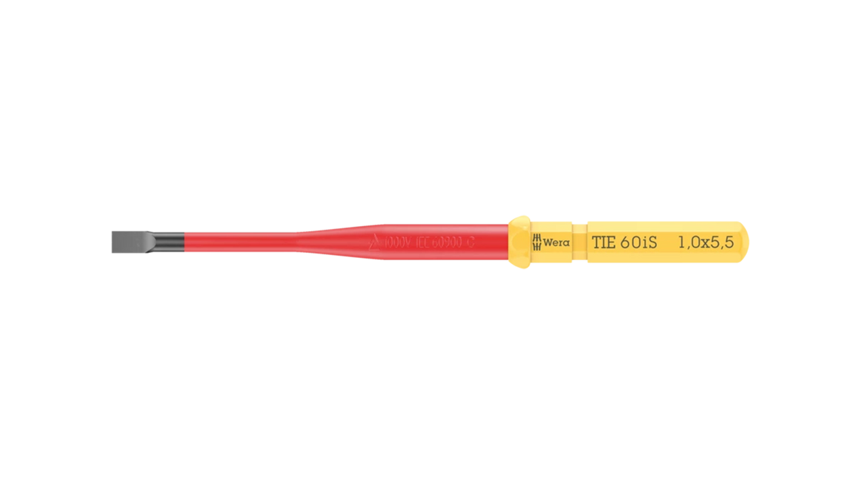 High quality photo of the Wera Kraftform Kompakt VDE 60 is tie. Photo sourced by Current Connected from WERA Tools.