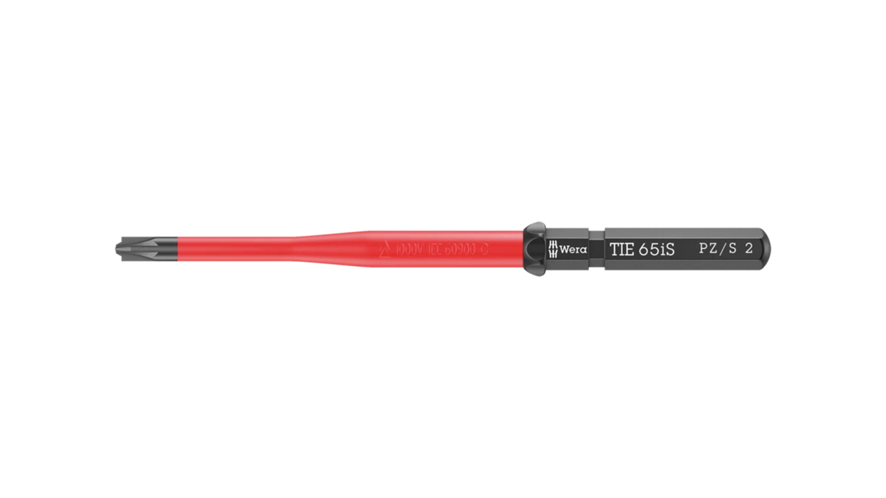 High quality photo of the Wera Kraftform Kompakt VDE 65 is pz s tie. Photo sourced by Current Connected from WERA Tools.