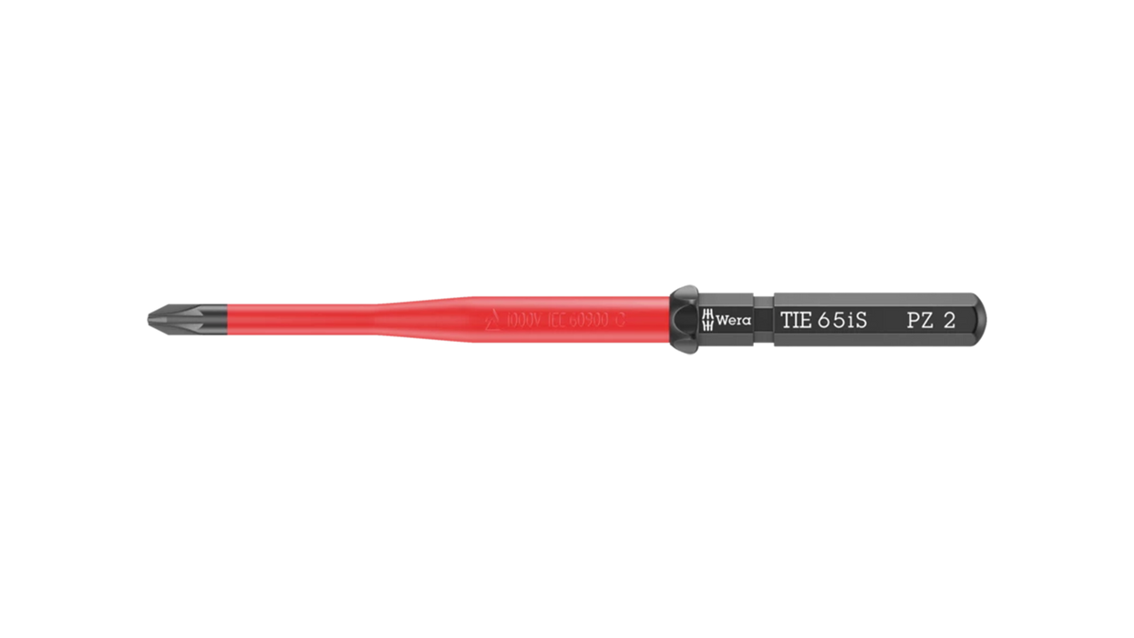 High quality photo of the Wera Kraftform Kompakt VDE 65 is tie. Photo sourced by Current Connected from WERA Tools.