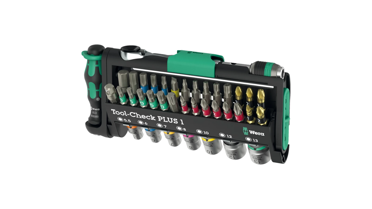 High quality photo of the Wera Tool-Check Plus 1. Photo sourced by Current Connected from WERA Tools.