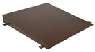 Vestil WL-AR8 Steel Approach Ramp For Lowered Height Truck Scissor Dock Lift 8 in. x 60 in. Brown