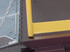 Vestil WL-RHT Factory Installed Handrail With Toe Board Fabricated To Fit Truck Scissor Dock Lift Units