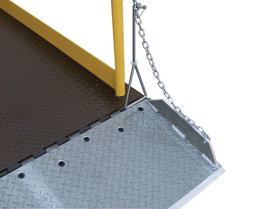 Vestil WL-SATB Factory Installed Split Aluminum Bridge For Truck Scissor Dock Lift Units