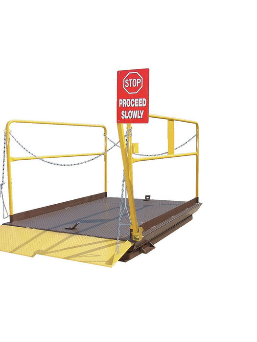 Vestil WL-SSS Factory Installed Stop Sign Signal For Truck Scissor Dock Lift Units