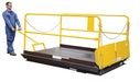 Vestil WL-WK Factory Installed Mobile Wheel Kit & Detachable Handle For Truck Scissor Dock Lift Units