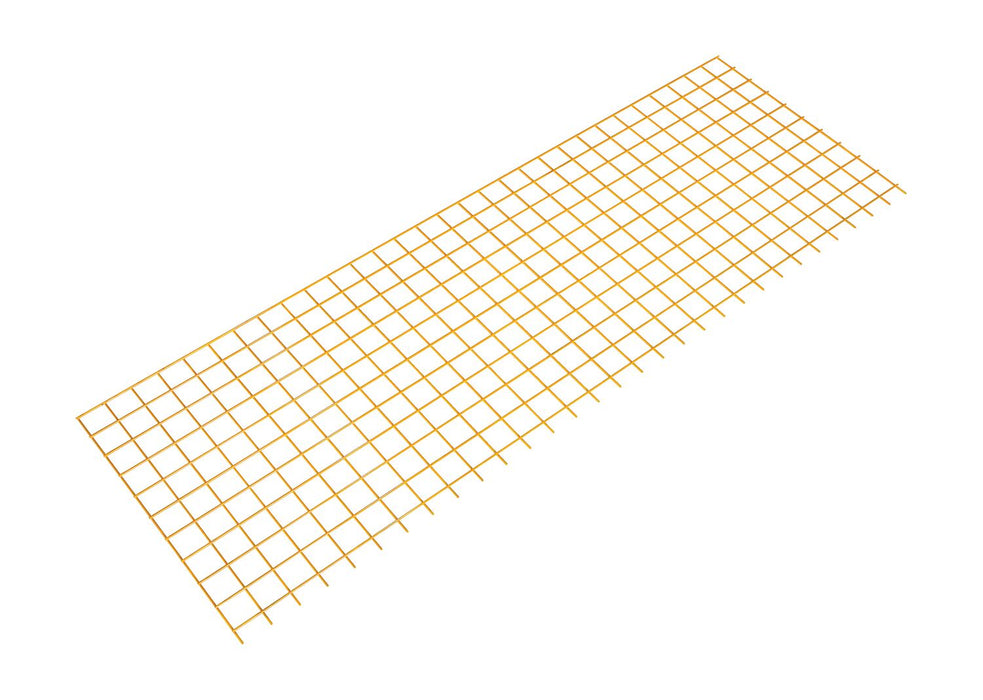 Vestil WM-84 Steel Bolt On Wire Mesh 84 in. Length For Square Safety Handrail Yellow