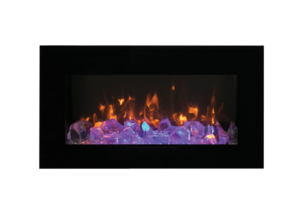 50" Electric Fireplace WM-FM-50-BG-3 - specifications diagram